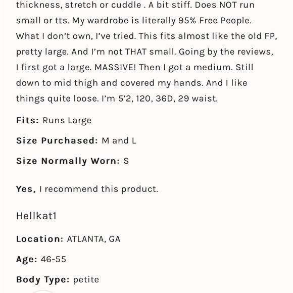 *Anthropologie Free People Horoscope Crew Leo - Picture 11 of 12